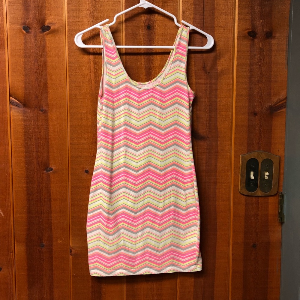 ☀️Charlotte Russe bright stipe mini